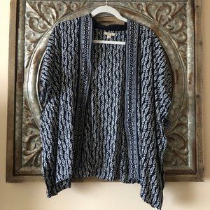 Loft Navy and White Wrap